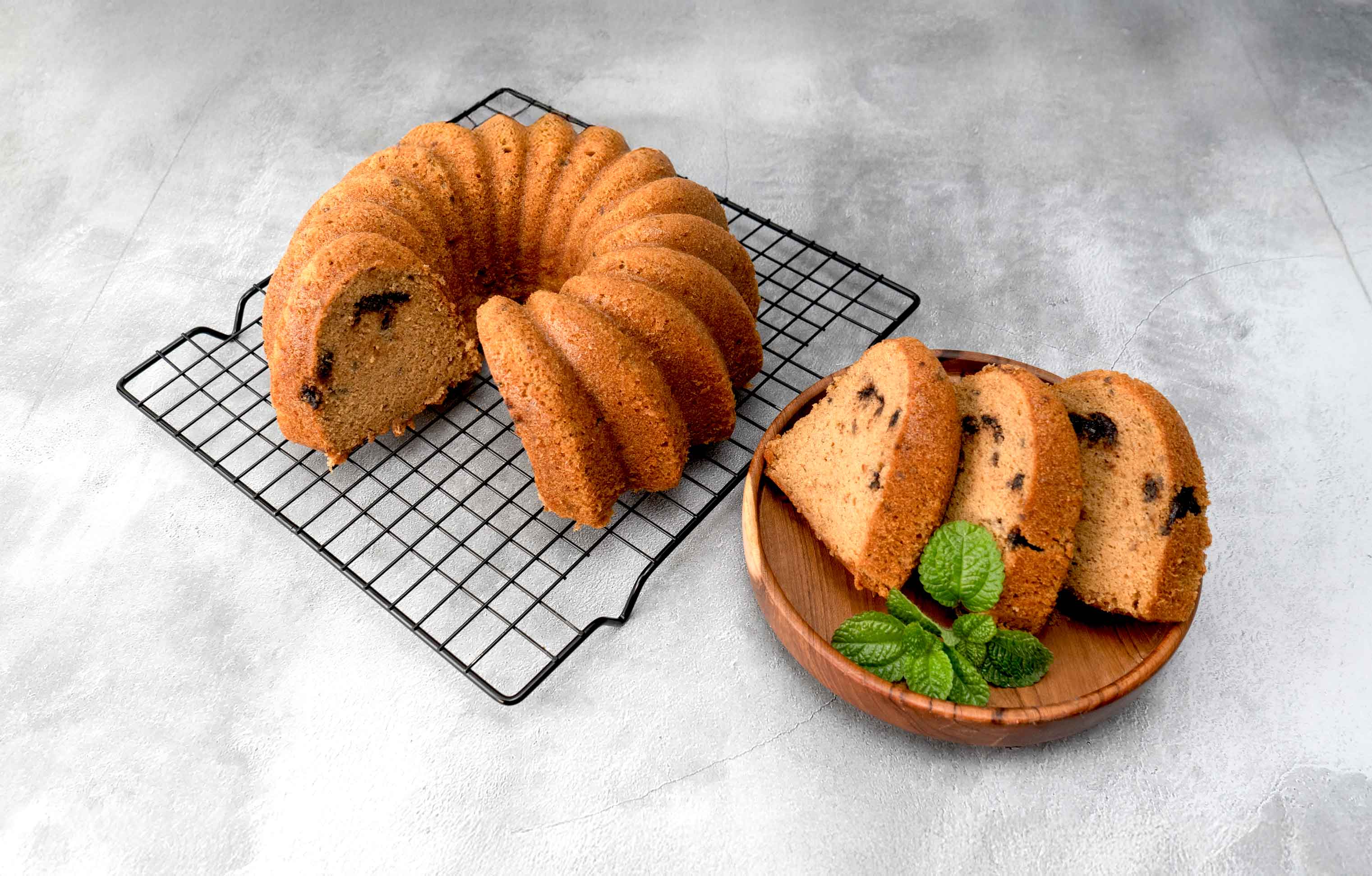 BANANA CAKE CHOCOLATE FILLING